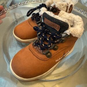 Nautica Brown Kids Boots